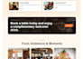 design a modern restaurant, cafe, or bakery website